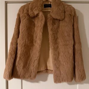 REAL Fur Tan Coat
